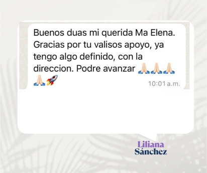 Testimonio WhatsApp Karem Cookie Jar